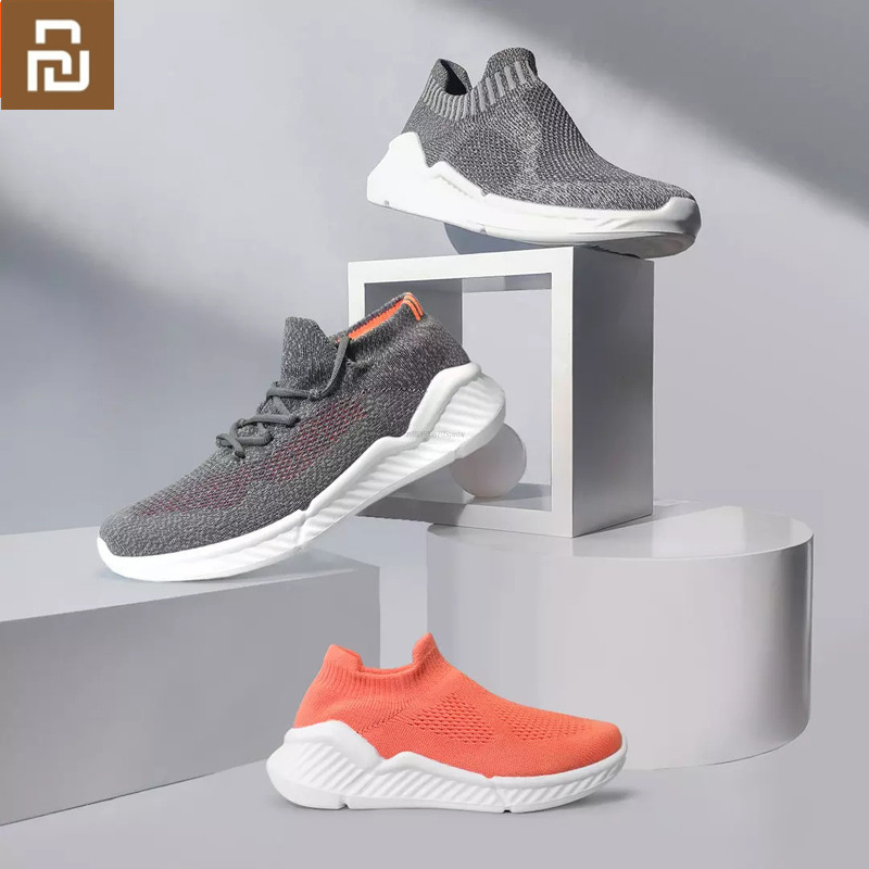  100% Original Youpin Freetie Shoes Antibacterial Light Casual Shoes Breathable Sneakers For Smart Home Lightweight Shoes 