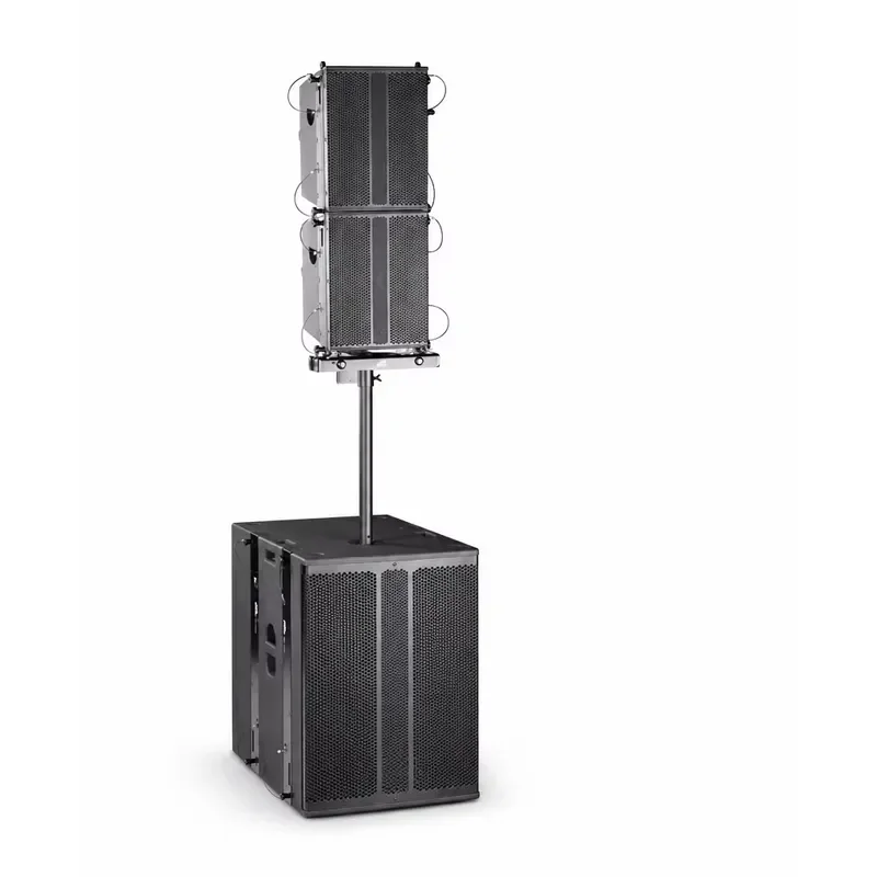 Active Line Array Speaker System Powered Subwoofer 2-Way Line Array PA System for Live Sound Concert Event Stage