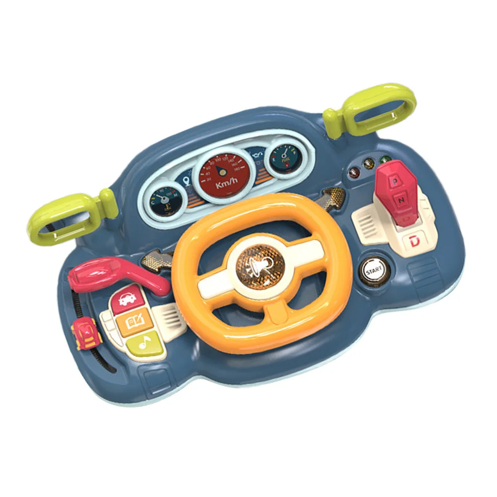 Jouet de volant pour enfants, construction de haute qualité, forme réaliste, outil d'apprentissage de la conduite automobile, activité éducative de développement