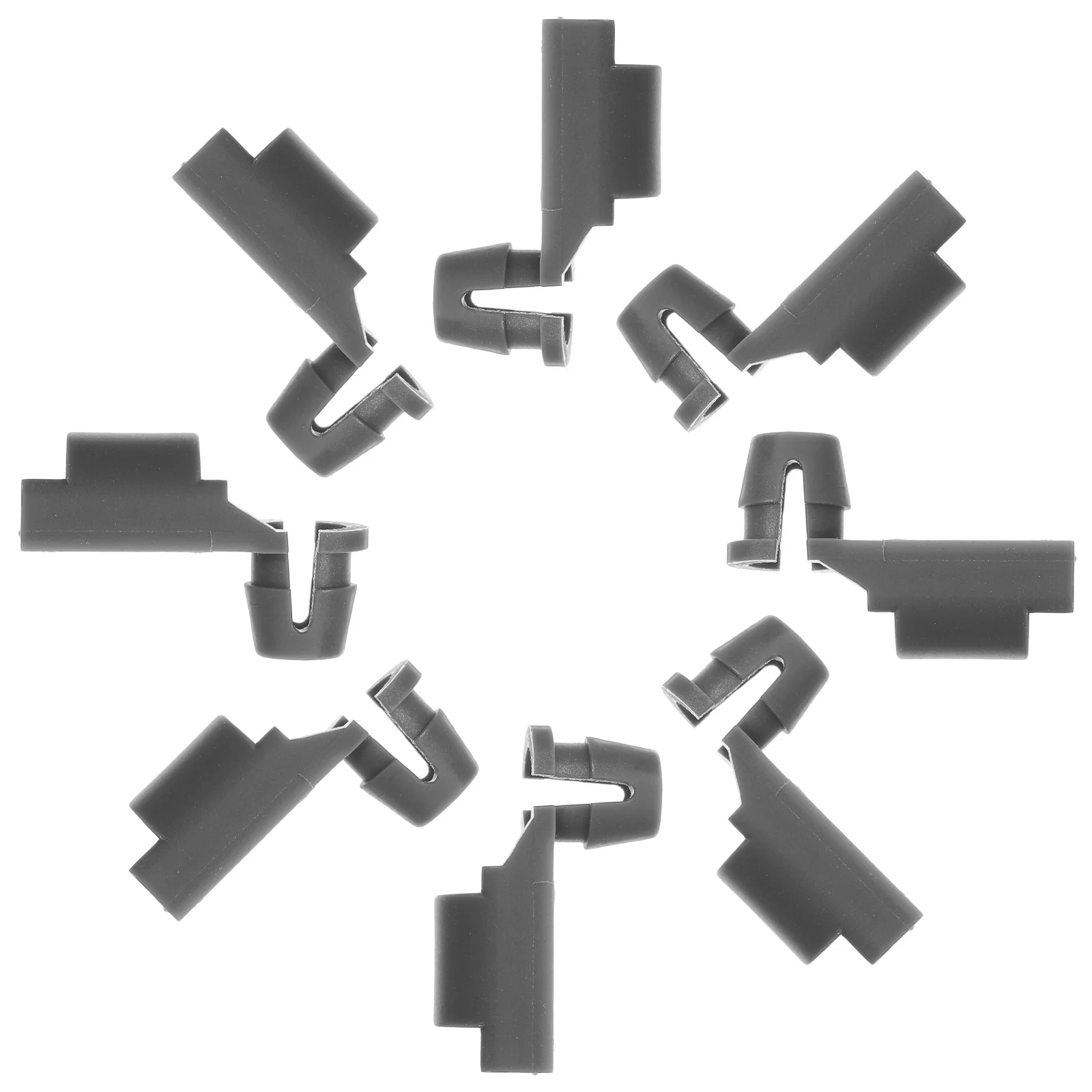 

10pcs Door Clip Retainer For Car Handle Lock Core Durable Pp Material Replacement Latch Locking Push Clip Tailgate