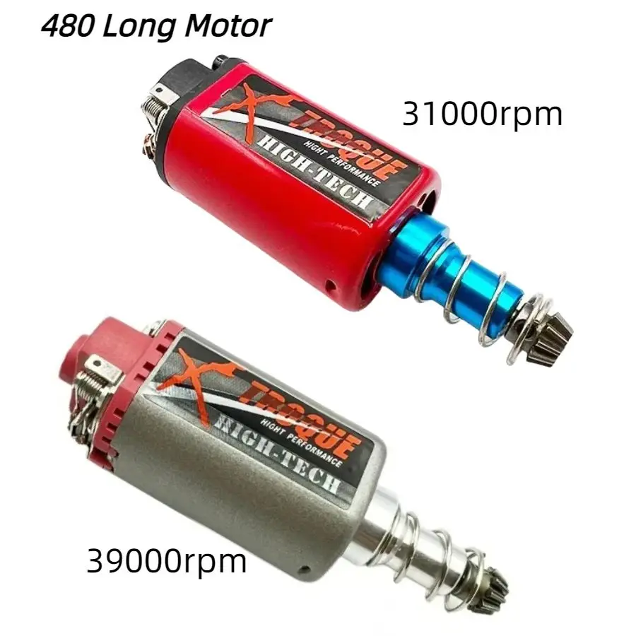 

31000rpm 35000rpm 39000rmp AEG Motor High Torqub Motor 11.1V Twist Type Speed Motor long Axle Airsoft M16/M4 Sijun Motor