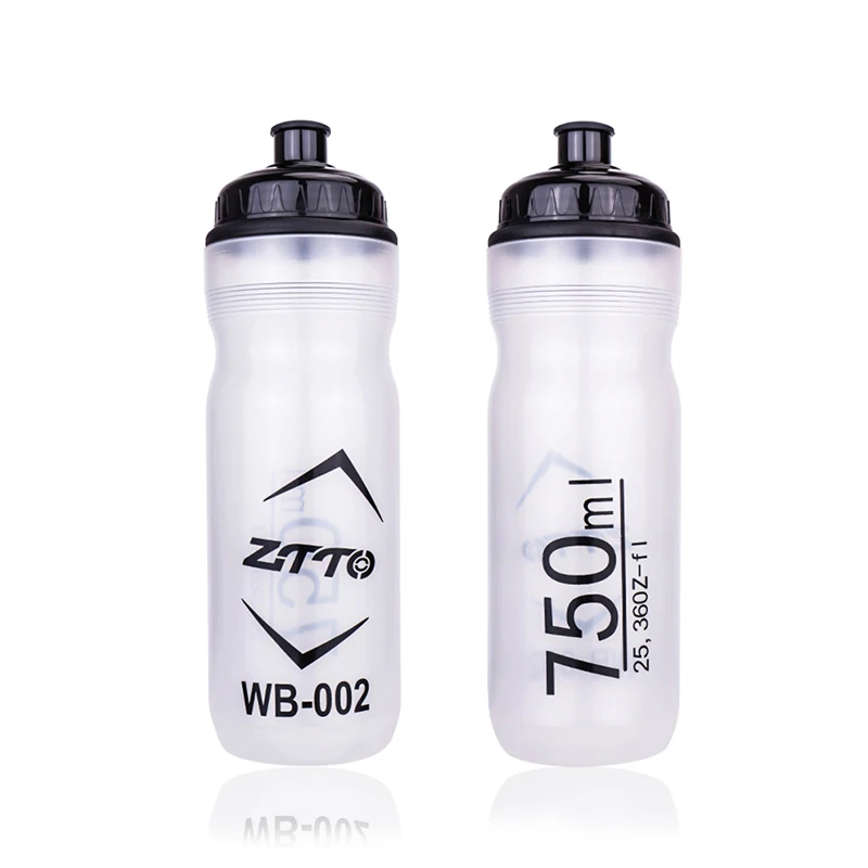 1pc 750ml transparenter Fahrrad kessel MTB Wasser flasche Fahrrad Getränke tasse pp PC Abdeckung – Detail 7