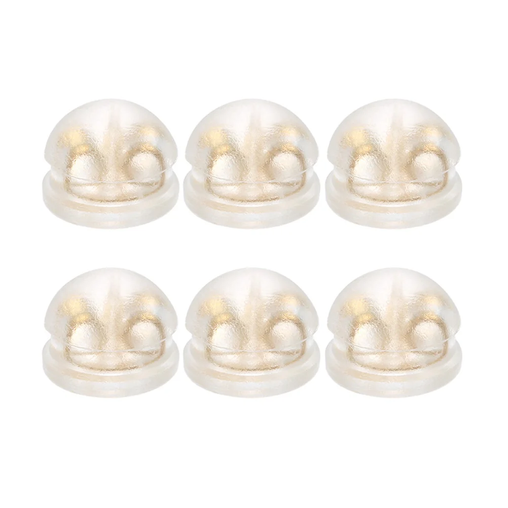 

50pcs Ear Silicone Earring Making Accessories Diy Jewelry Materials Stopper Diy Earring Stopper For Women Creative Stylis
