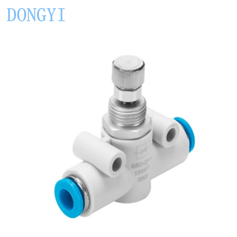 

One-way Throttle Valve GR-QS GRO-QS GR-QS-4 GR-QS-6 GR-QS-8 GR-QS-10 GR-QS-12 GRO-QS-4 GRO-QS-6 GRO-QS-8 GRO-QS-10 GRO-QS-12