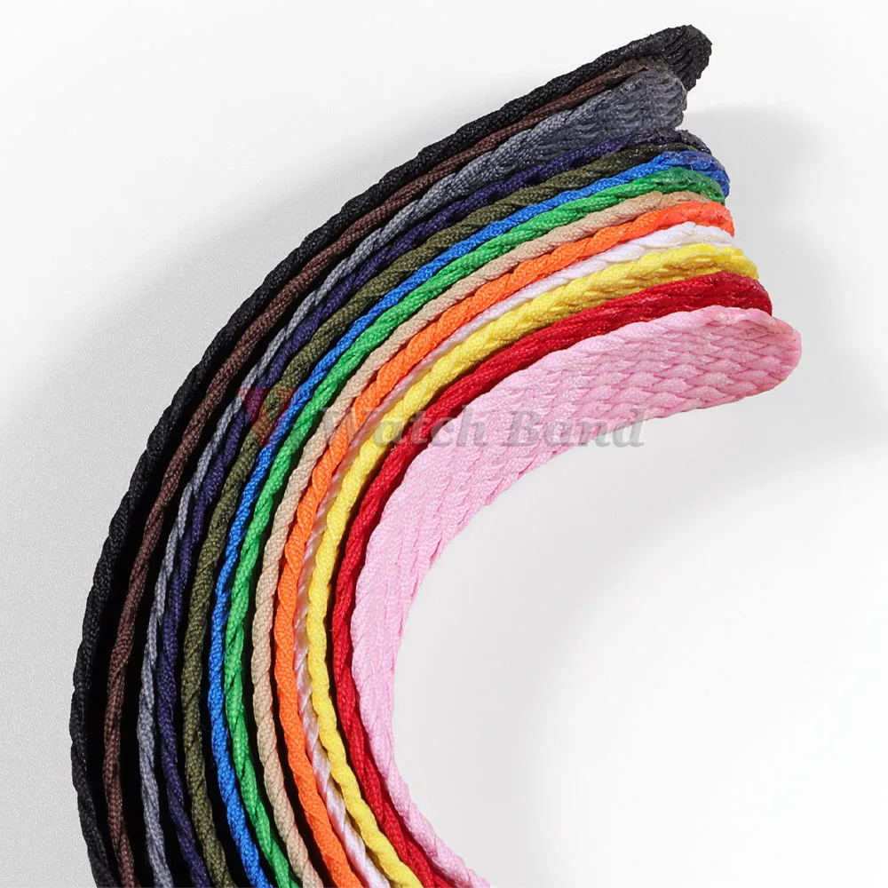 14/16/18/20/22 مللي متر حزام ساعة نيلون 20 مللي متر ل أوميغا 007 استبدال الفرقة ل رولكس قسط لينة الأشرطة العالمي ساعة رياضية الفرقة