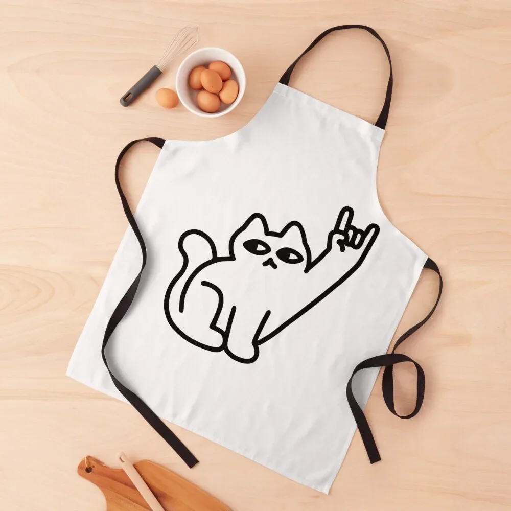 

Cats Like Metal Apron New year's Cute Kitchen Kitchen accessories Apron