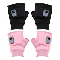 USB Electric Heated Gloves 3 Speed Adjustable Temperature Half Finger Warmer Touchscreen Fingerless Hands Warmer For Winter