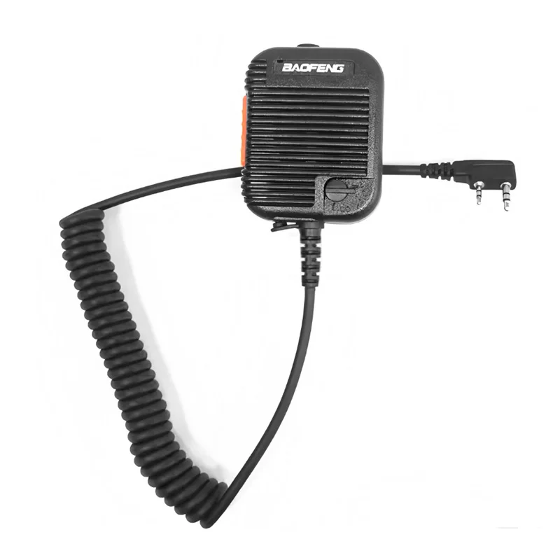 New Baofeng AR-152 Tactical Remote Speaker Microphone K Plug 2 Pin Volume Adjustable For AR-152 UV-32 DM-32 Walkie Talkie view 6