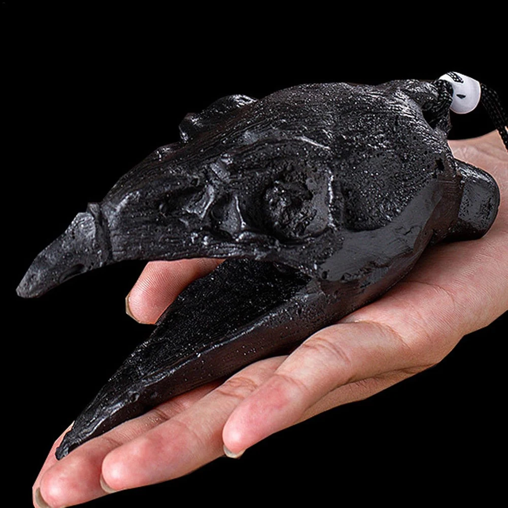 Halloween Crow Mouth Death Whistle with Strange Sound Crow Beak Death Whistle Real Screaming Death Whistle Loud Decor for Party