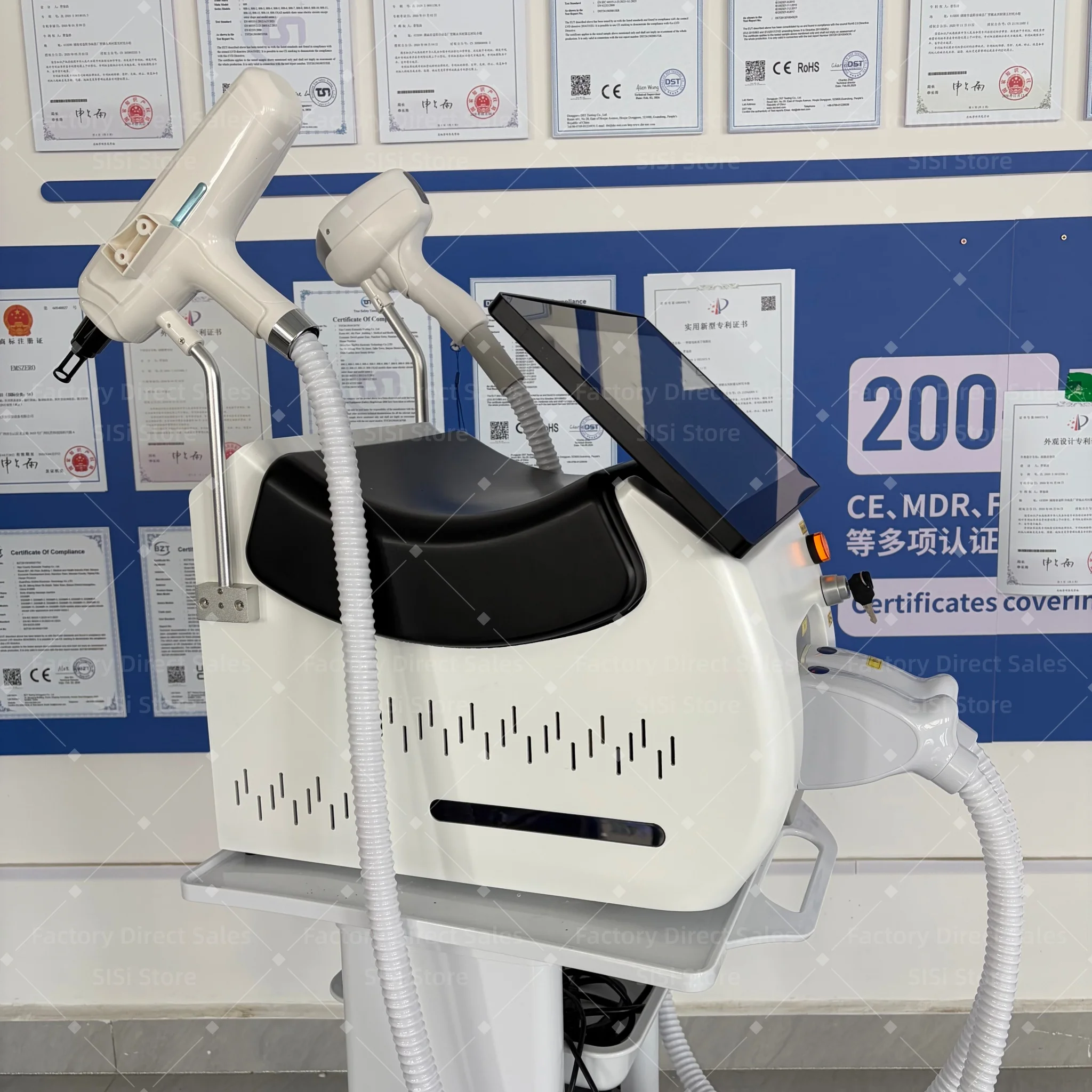 

Diode Laser Picosecond Laser 2 in 1 808 Diode Laser Hair Removal Tattoo Removal Machine With 4 Wavelength 755 808 940 1064nm
