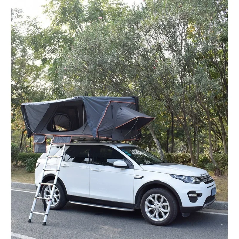 

Wholesale aluminum alloy hard shell car tent SUV double self-driving tour camping large space rainproof roof tent