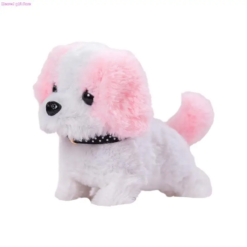 D0JC Welpenpuppe Spielzeugfigur für Weihnachten, Krabbelspielzeug für Kinder, Laufspielzeug