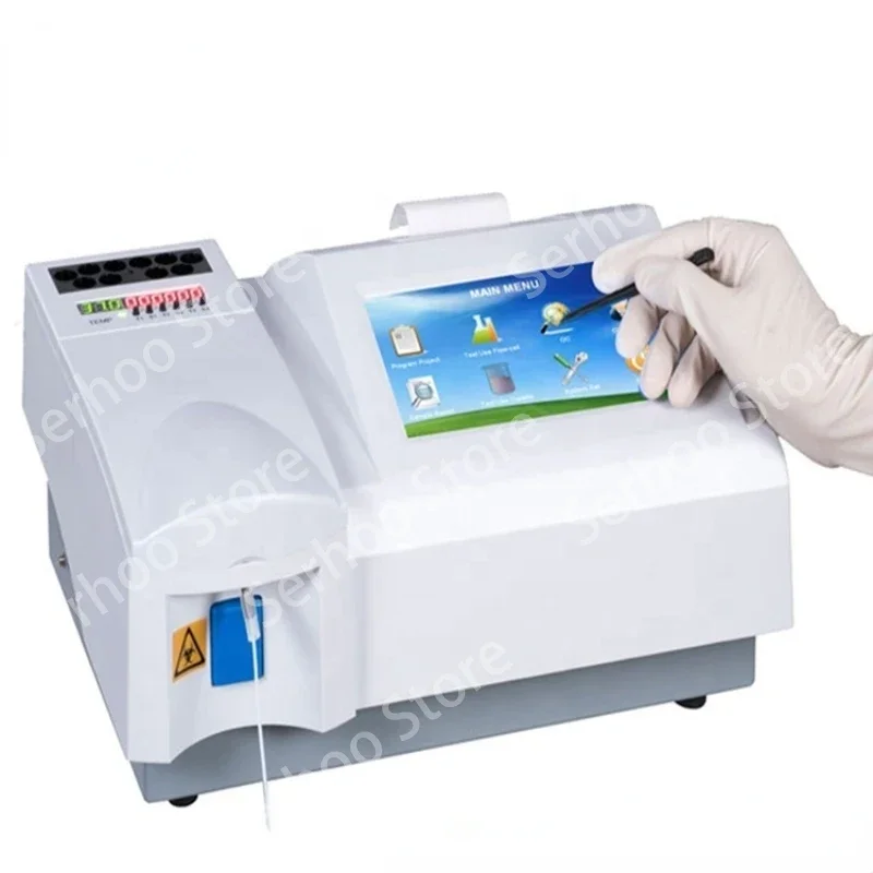 Semi-auto Biochemistry Analyzer AMSX3001 Clinical Analytical Instruments For Veterinary Use