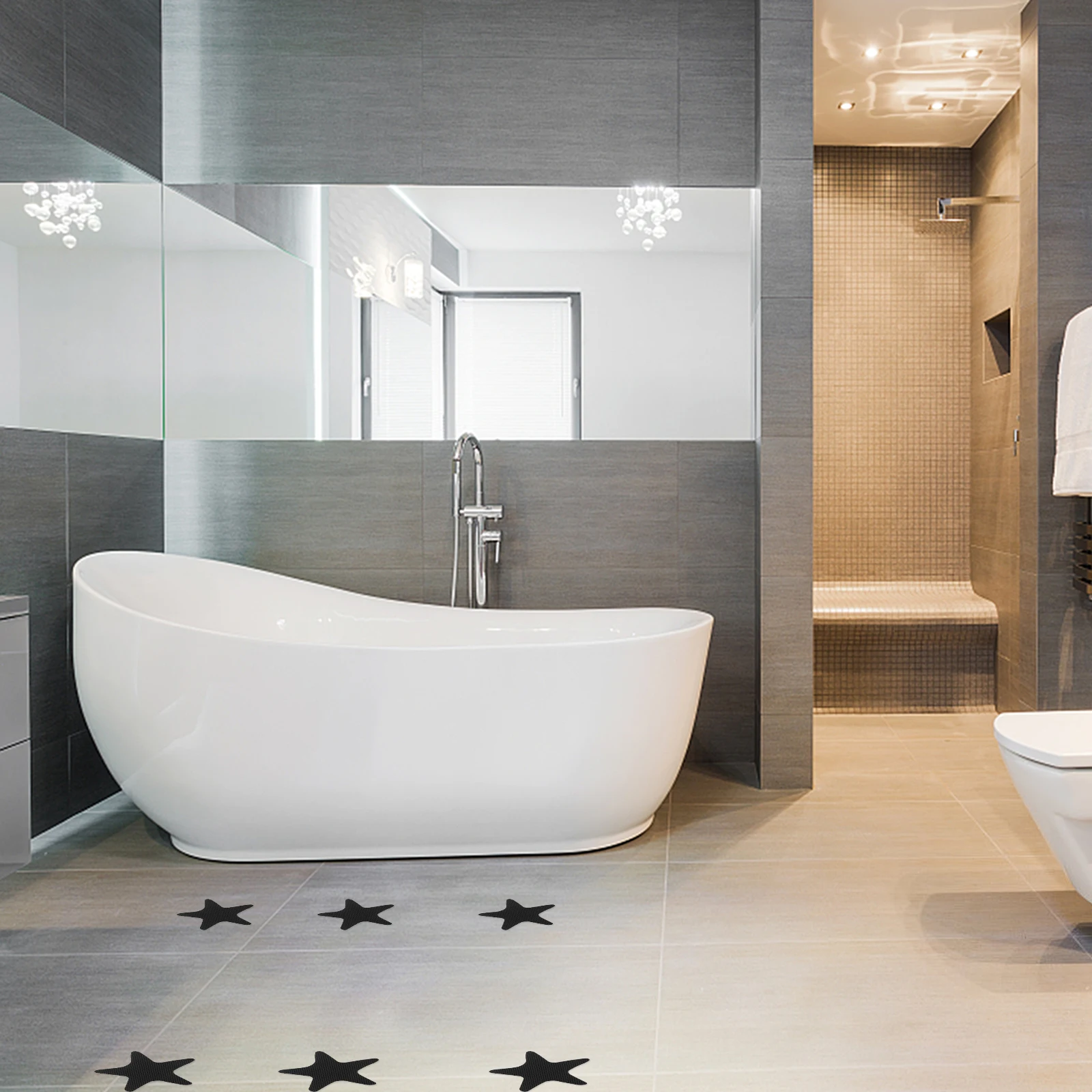 

20pcs Anti-Slipping Sticker Bathroom Bathtub Pool Floor Stairs Ladder Nonslip Safety Stickers Kitchen Corridor Balcony