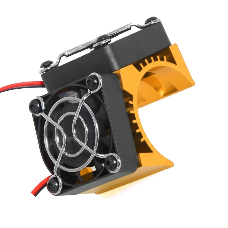 ventilateurs refroidissement à faible bruit, dissipateur thermique à Double ventilateur pour moteur jouet 1/8