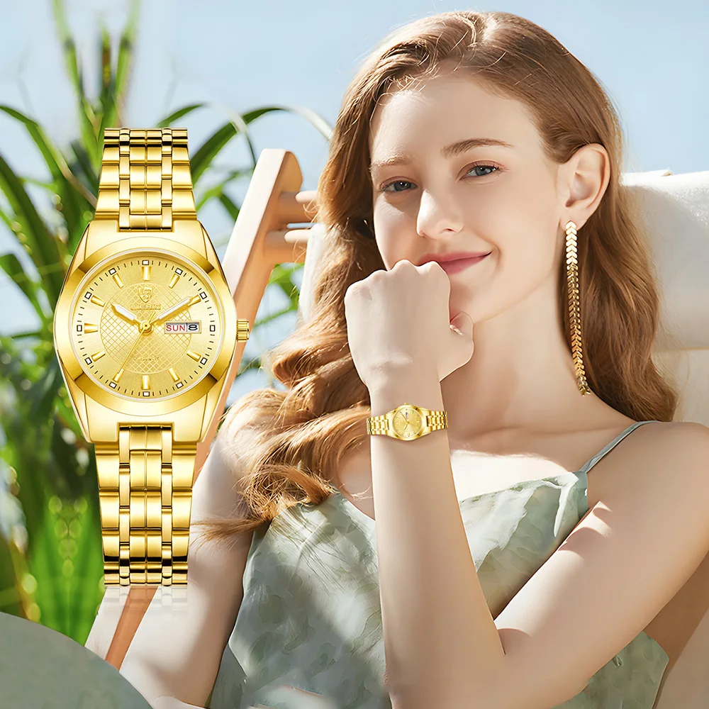 

LIEBIG Роскошные женские модные часы с датой, водонепроницаемые кварцевые наручные часы, водонепроницаемые часы для женщин, Relogio Feminino