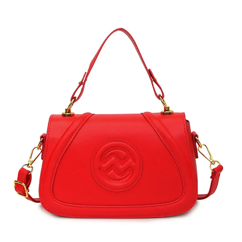

2025 Spring's Chic! Women's Solid - Color Retro Handbag - High - End Genuine Leather, Timeless Design, Commuter - Ready Dual