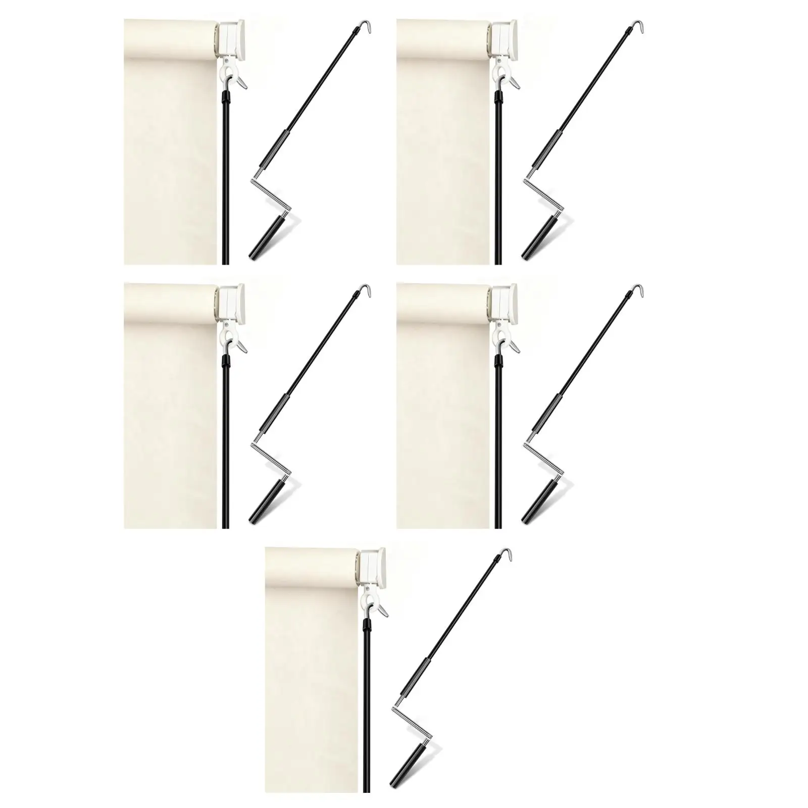 

5 шт., 5 шт., аксессуары для тента, кривошипная ручка, универсальная, подходит для запасных частей для навеса