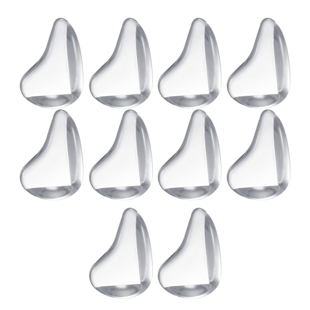 10 قطع من واقيات الطاولة وأثاث حراسة الأطفال شفافة لخزانة المكتب