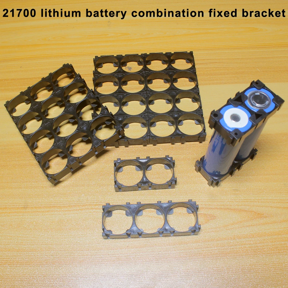 

10pcs/lot Universal splicing power battery bracket 21700 lithium battery combination fixed bracket