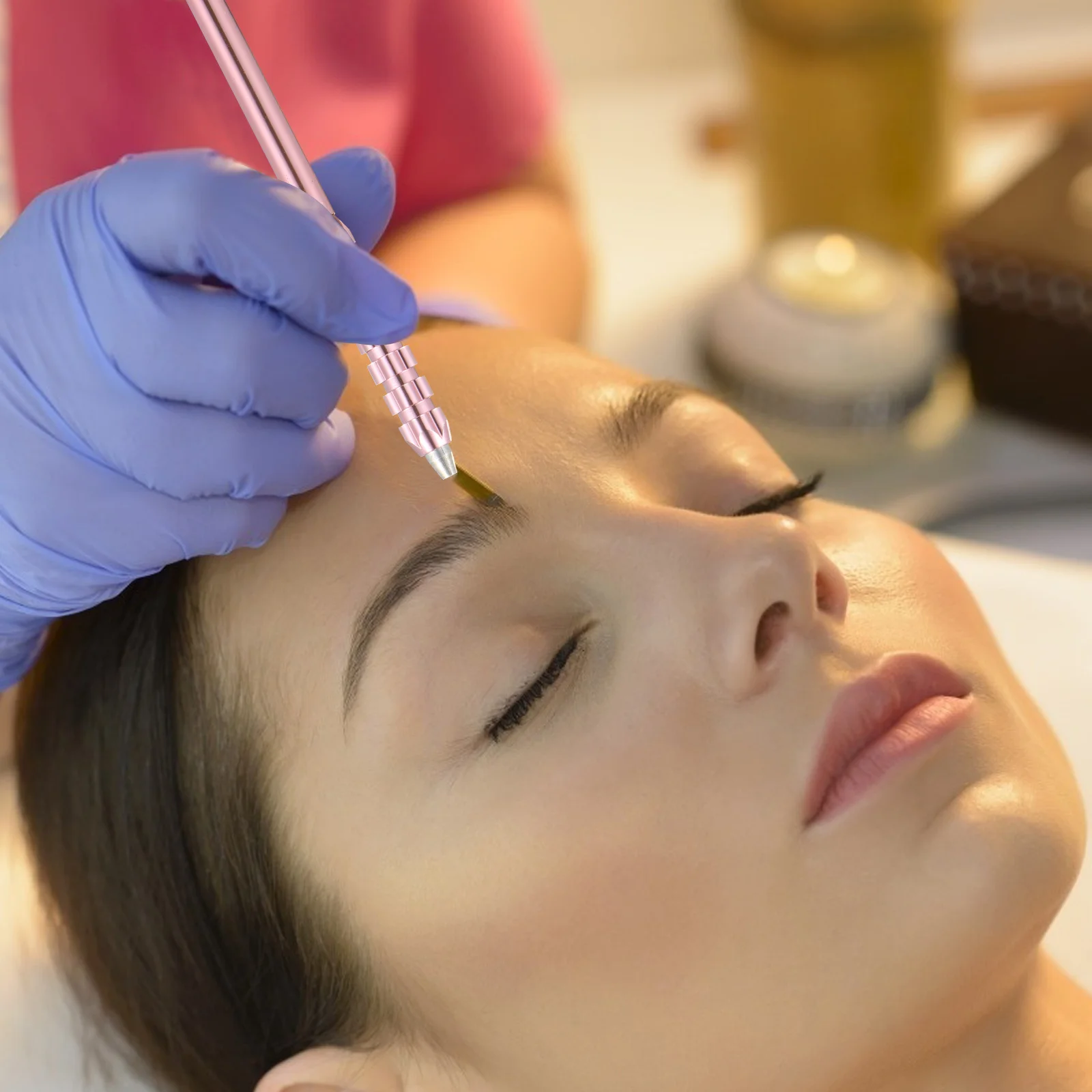 

2Pcs Eyebrow Pencil Manual Embroidery Pen Premium Makeup Tool for Microblading Artists Reusable Long-Lasting Beauty Accessory