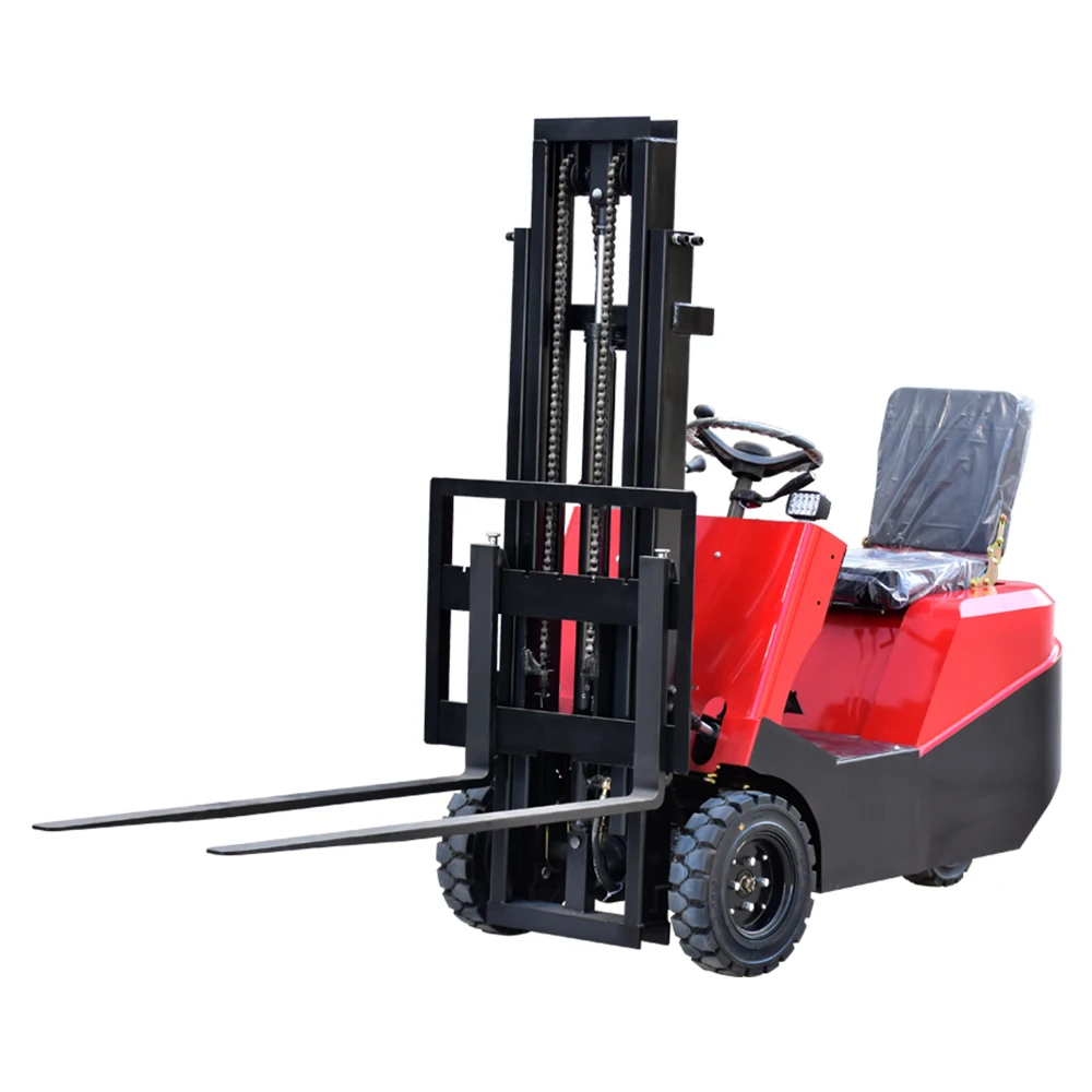 

Factory Direct Mini Electric Forklift 500kg-1.5 Ton Lifting Height 3000-7000mm Lead-Acid Battery Solid Tire Seated Forklift