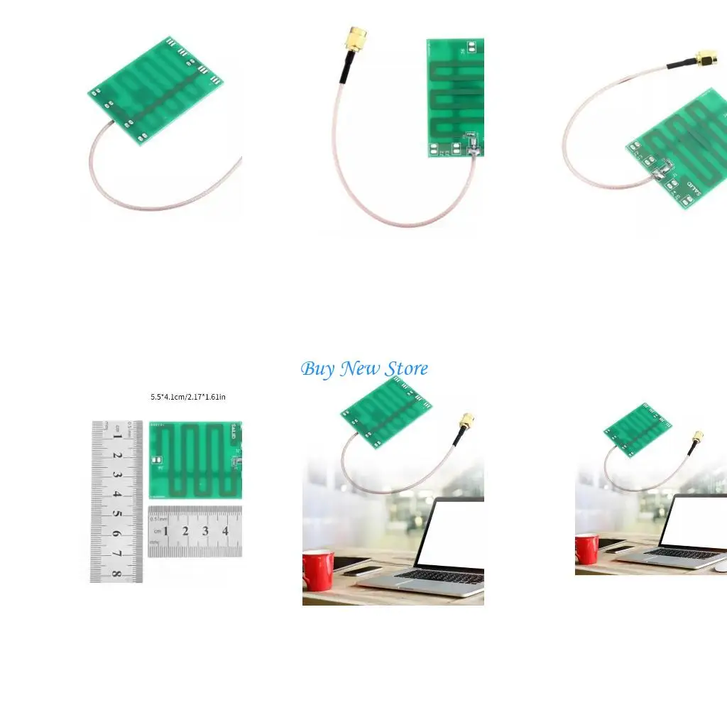 

20CE 100W 5dBi PCB UHF Reader Antenna Integrated Module Circulars Polarization Antenna with SMA Connector for Warehouse
