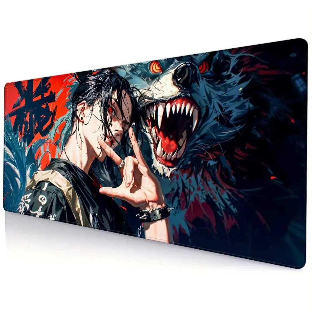 Anime Mauspad Mauspad Tastaturmatte Maus Gaming Mauspad Teppich für Mauspad Arcane Schreibtischunterlage