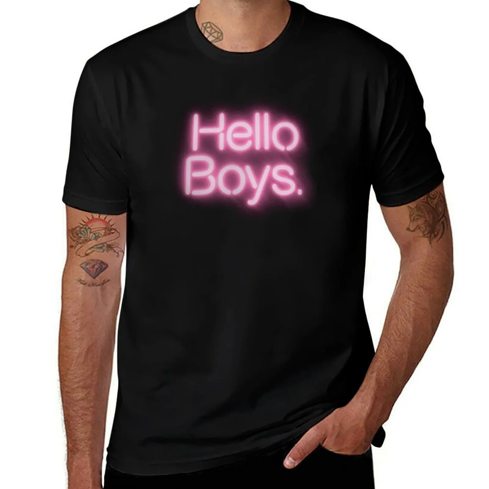 

Hello Boys! T-Shirt man t shirts cotton man t shirt summer T-Shirt