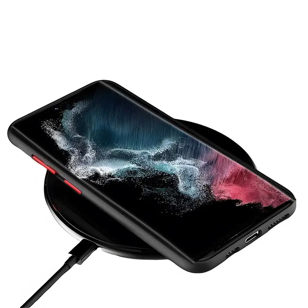 Fashion Red B-bulleS Logo Phone Case Magnetic Matte Translucent For IPhone 16 15 14 13 12 11 Pro Max For Magsafe Wireless Chargi - náhled 5