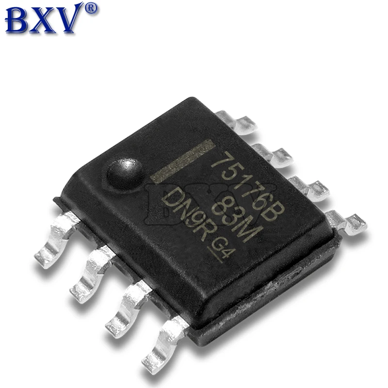 10 pces sn75176bdr sn75176b sop-8 sn75176 sop ic chipset