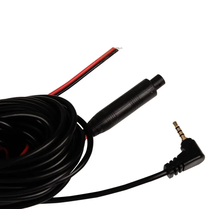 Car Rear View Estacionamento Backup Camera, Cabo de Vídeo Câmera Reversa, Estacionamento Veículo Video Extension Line, 5.5m