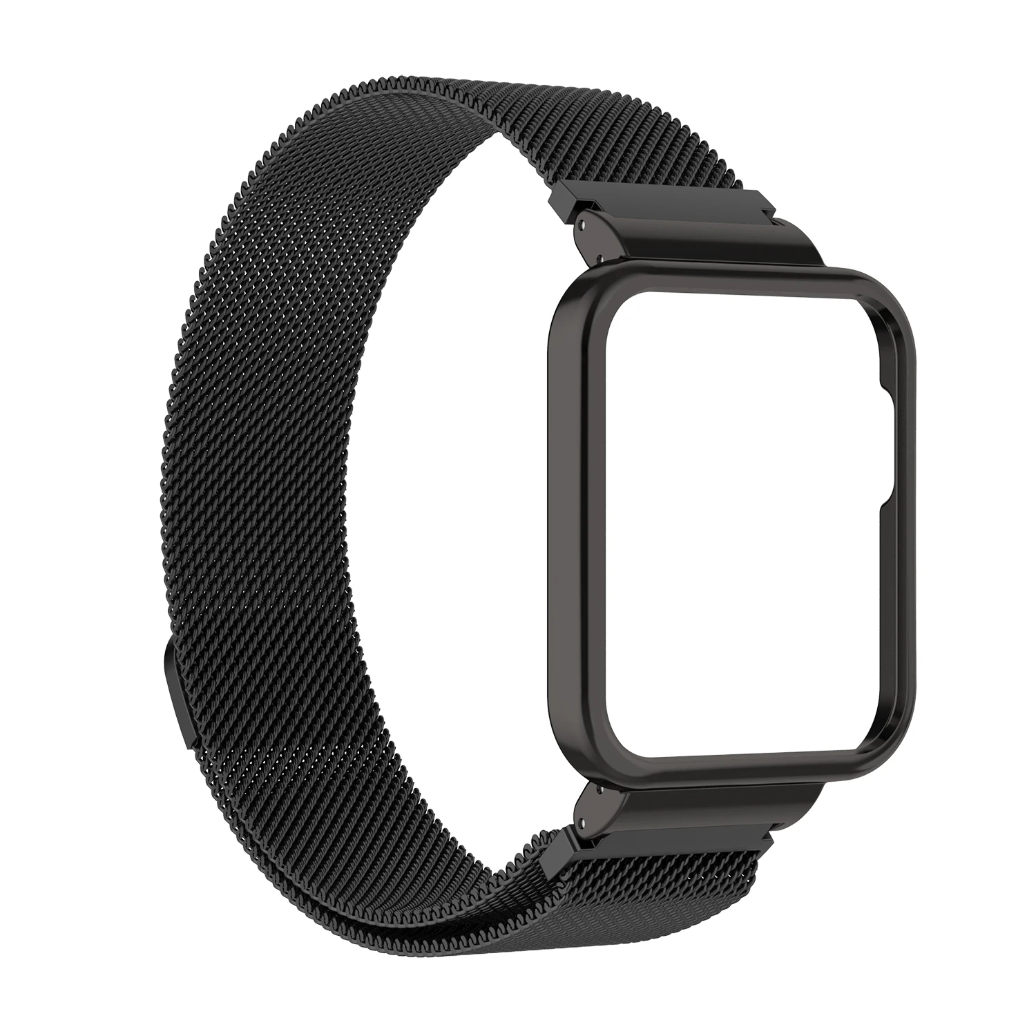 Milanese loop For Xiaomi Mi Watch Lite strap Metal Magnetic Band Redmi watch 2 lite/Redmi watch 1 2/Horloge 2 Bracelet+Case