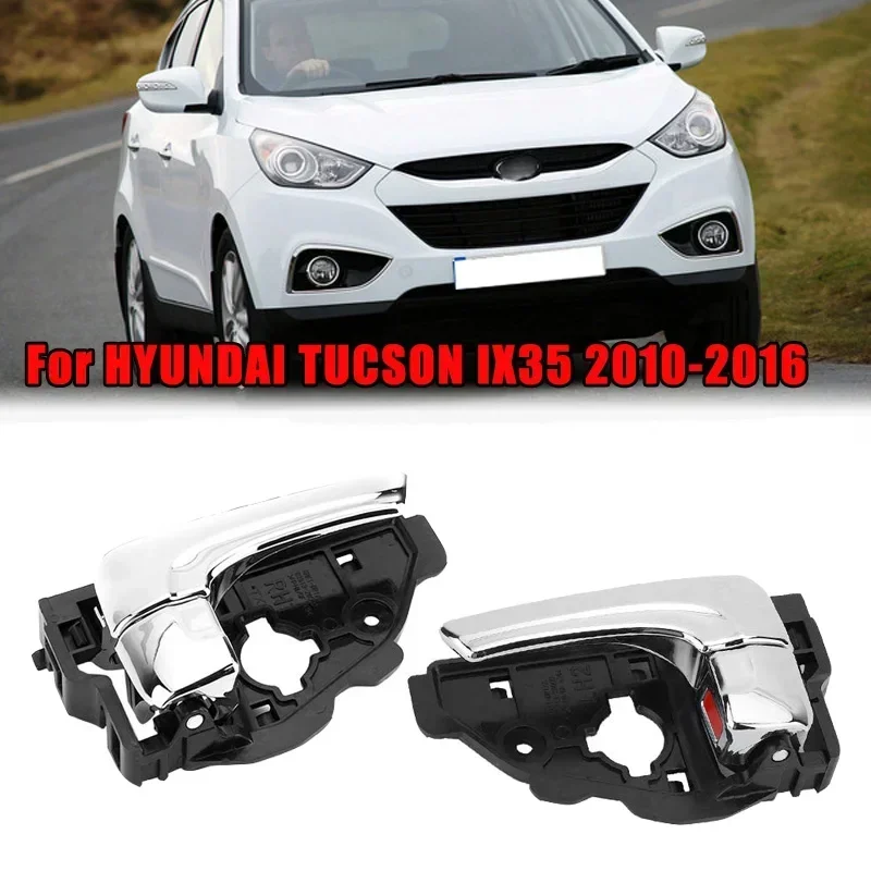 

Автомобильная внутренняя дверная ручка для Hyundai Tucson IX35 2010-2016 сменная Передняя и задняя внутренняя ручка 82610-2S000 82620-2S000