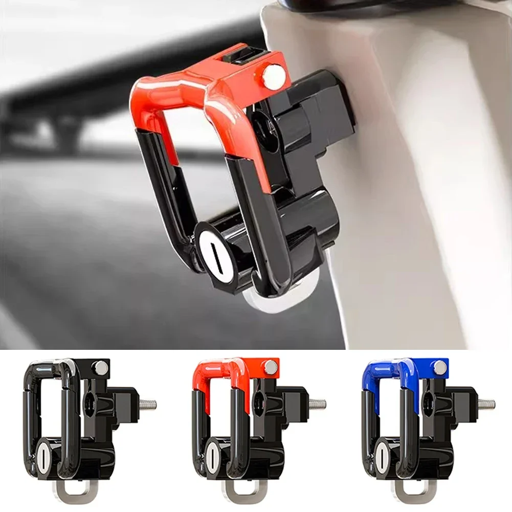 

Motorcycle Helmet Hook Holder Hand Bag Double Hook Luggage Bag Hangers Aluminum Alloy Motorcycle Hooks Accessories