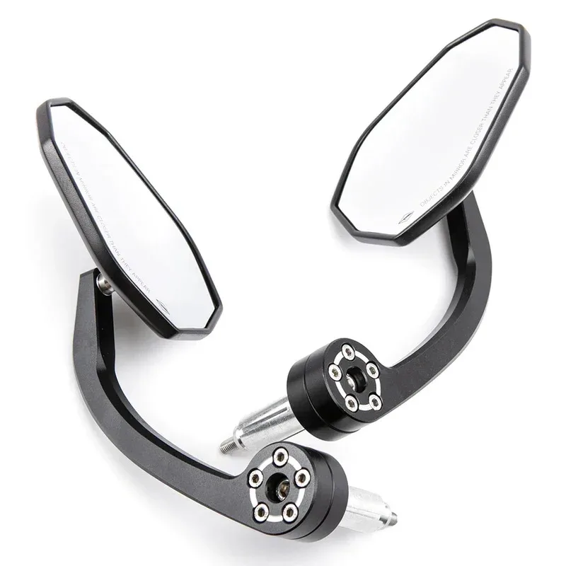 مرايا الدراجة النارية لهوندا CBR600RR CBR1000RR CB650R CBR650R CB150R، 7/8 بوصة، 22 مم، نهاية المقود