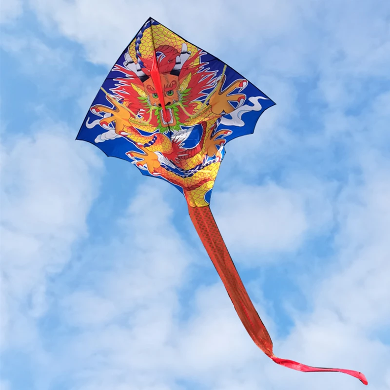 Cometa de dragón grande de 360cm para niños, Juguetes Divertidos al aire libre, cometa de nailon, cometas de viento profesionales