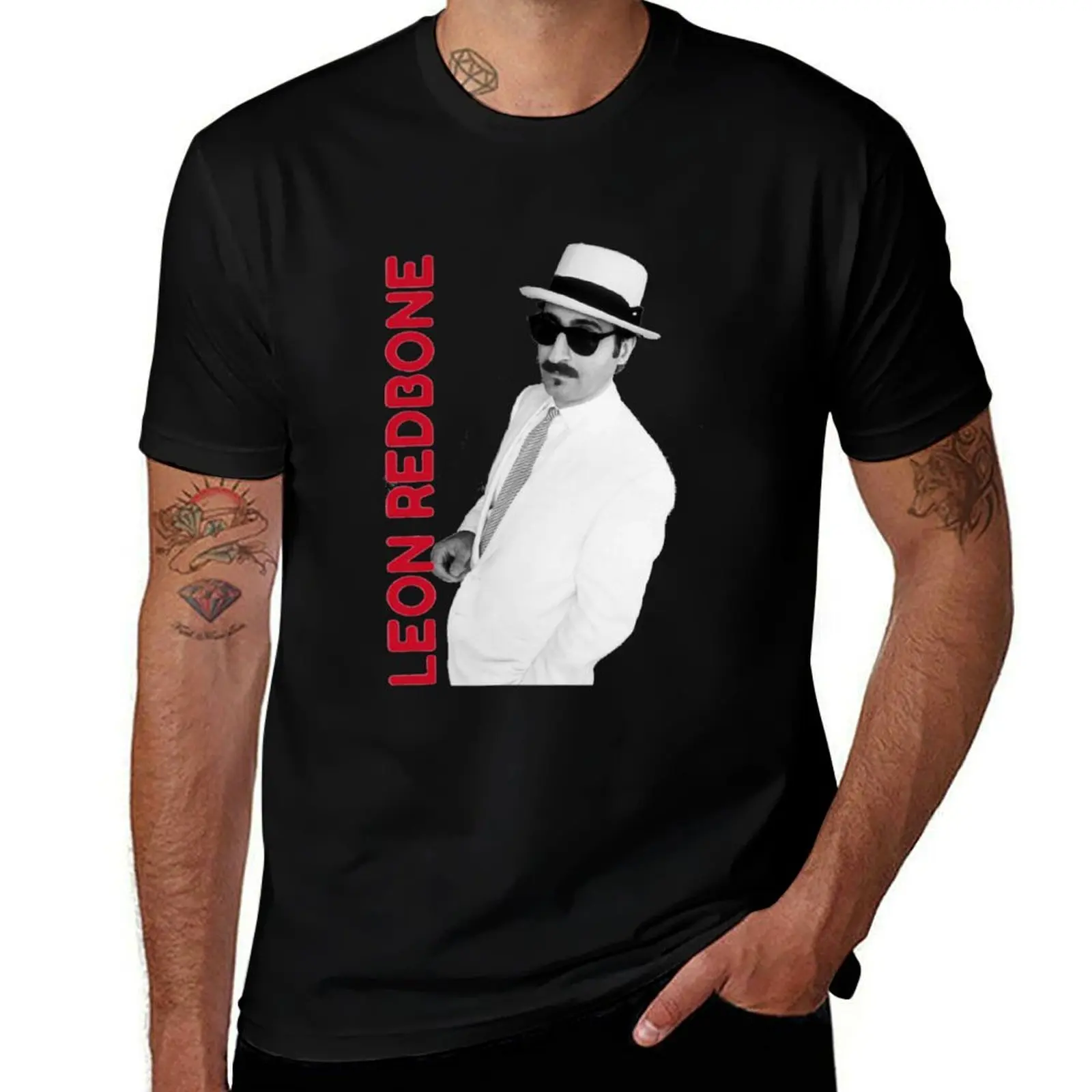 

Leon Redbone - Photograph T-Shirt t shirts designer man t shirts graphic