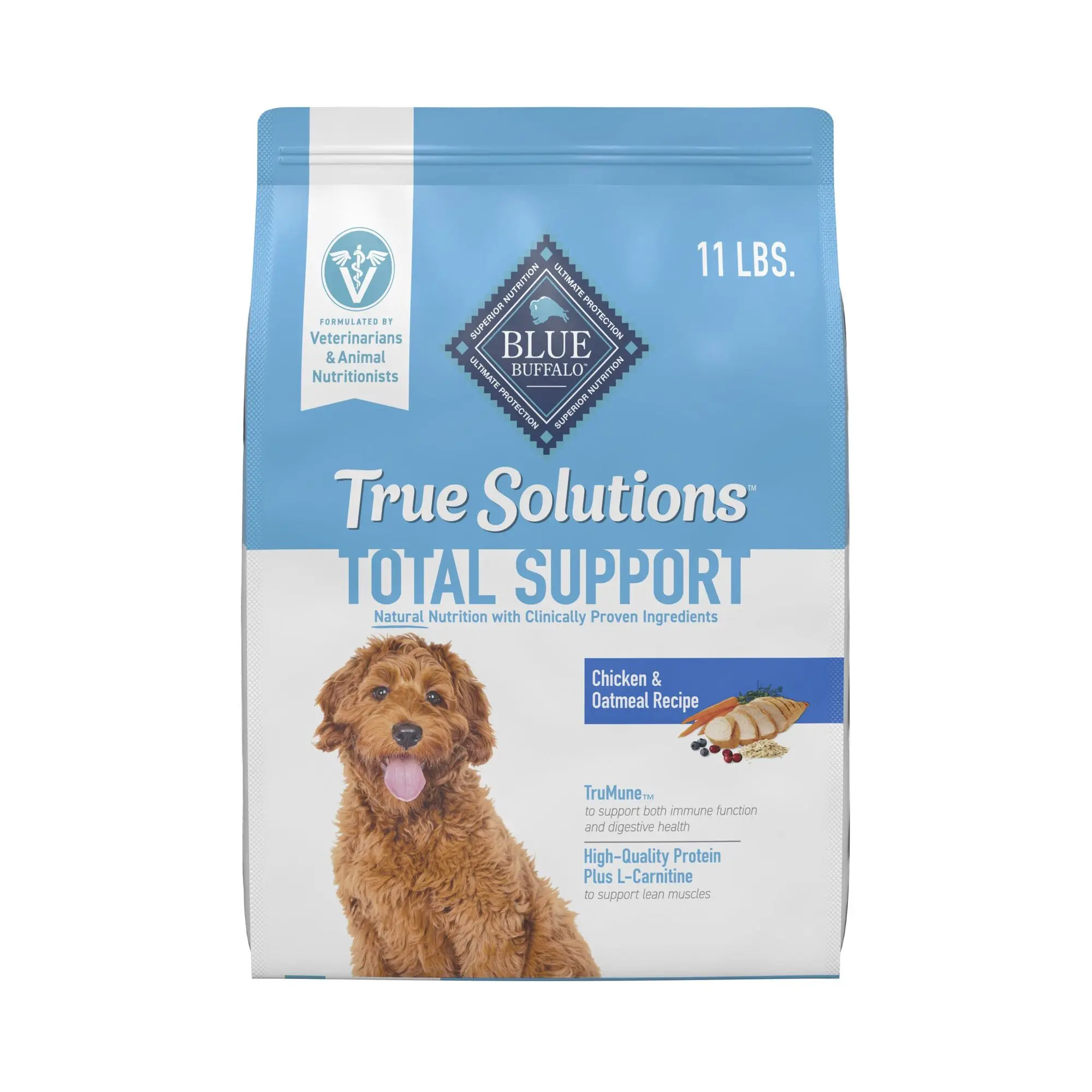 True Solutions Best Life Adult Dry Dog Food with Chicken Formula 11 lb Bag