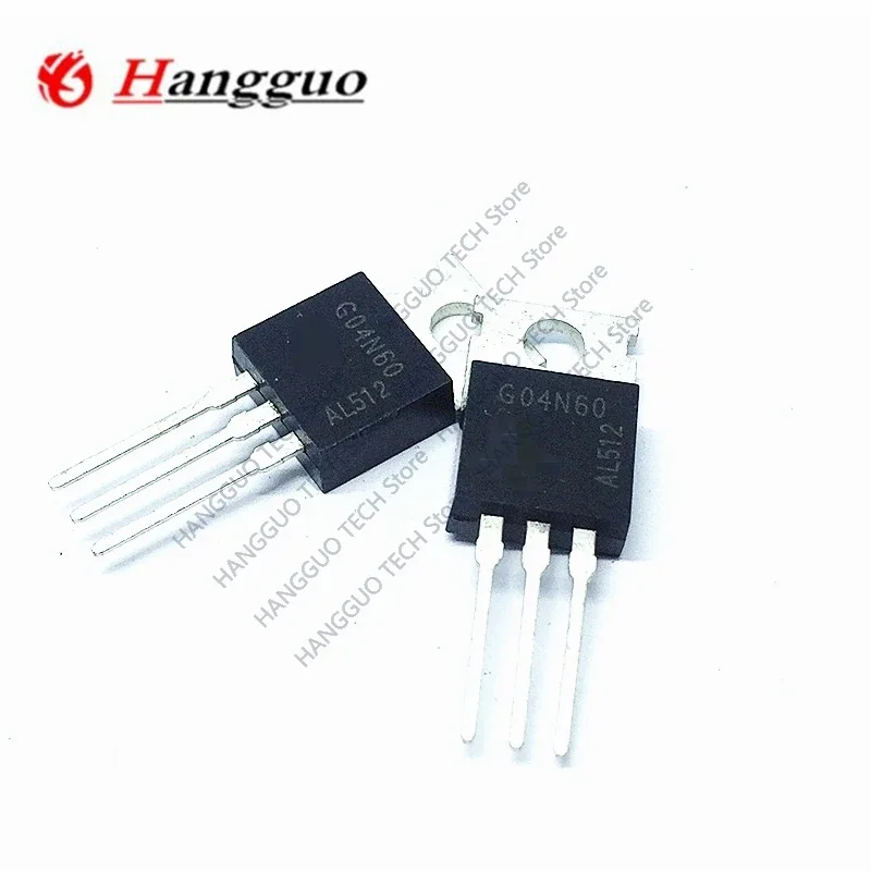 10PCS/lot Original SGP04N60 G04N60 GO4N60 TO-220 TO-220 600V 4A MOS field-effect tube