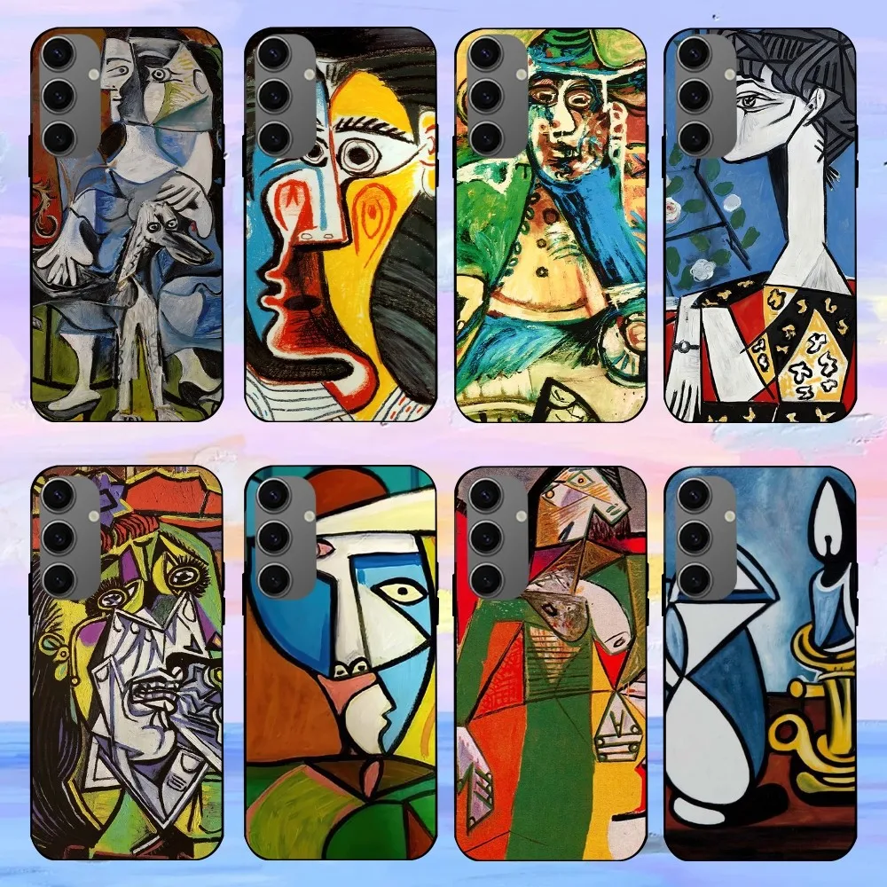 Painter Artists Pablo Ruiz Picasso Phone Case For Samsung Galaxy S21 S22 S23 S30 Note 10 20  Plus Lite FE ULTRA Shell