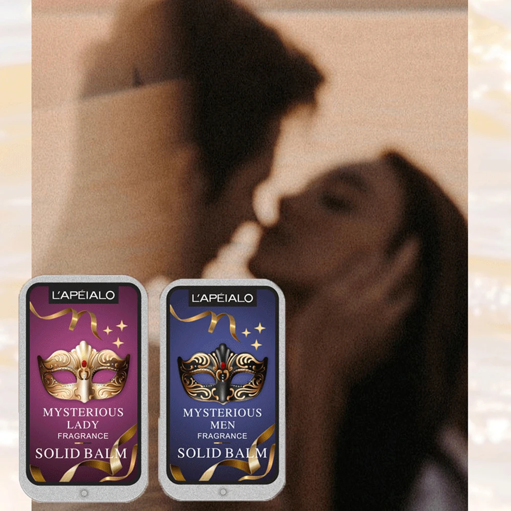 

2 шт./кор., набор твердых парфюмерных бальзамов, романтический стойкий аромат для тела, мужские и женские портативные твердые духи