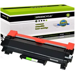 Greencycle TN760 TN730 Toner Cartridge Compatible for Brother TN-760 TN-730 with CHIP Use with DCP-L2550DW HL-L2350DW Printer