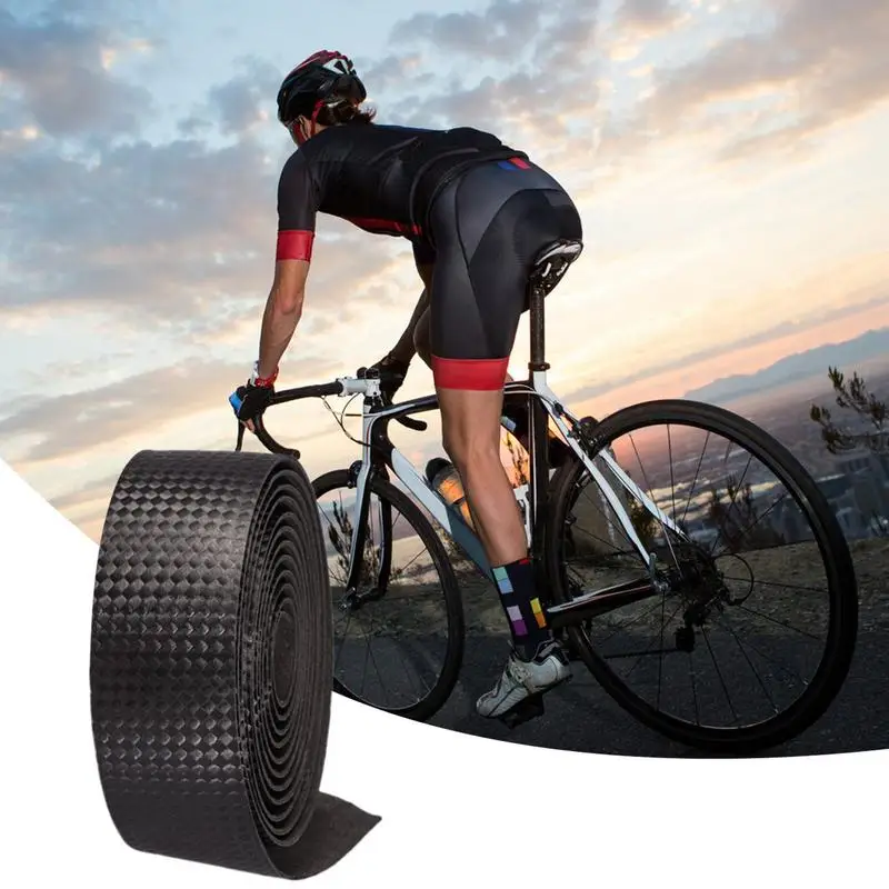 Bicycle Handlebar Tapes Carbon fiber Grips Road Bike Handle Grip Tape Cycling Anti-slip Handlebar Bar Tapes Strips Comfortable
