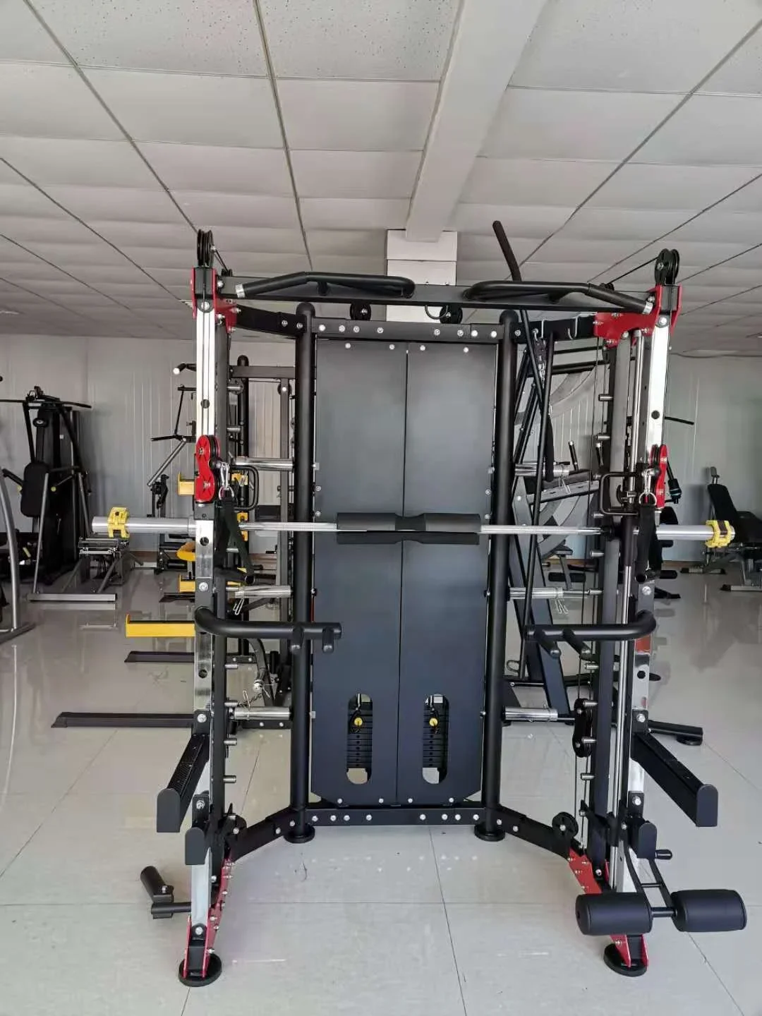 Plate loaded Professional Multi Functional commercial Multifunctional Smith Machine