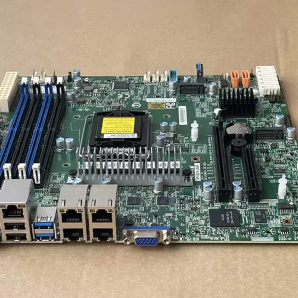 Single Server E-2100 E-2200 C246 SATA3 (6Gbps) LGA-1151 Motherboard X11SCH-LN4F