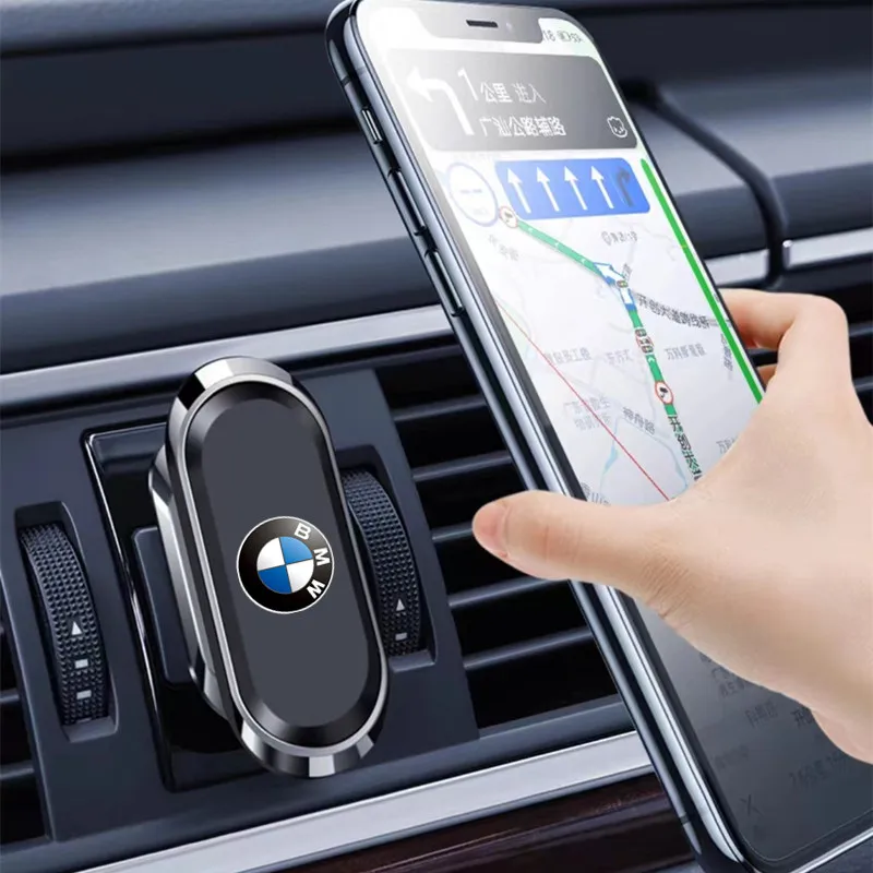 Magnetic Car Phone Holder Air Vent Mount Professional Car Interior Styling Accessories For BMW X1 X2 X3 X4 X5 X6 X7 G30 G32 E46 - view 3