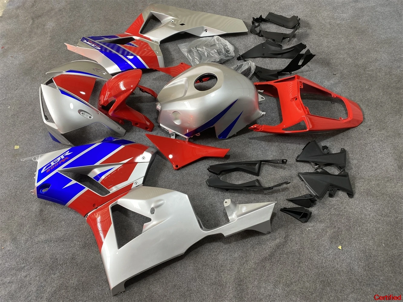 

Комплект обтекателей для мотоцикла, подходящий для CBR600RR F5 2013 2014 2015 2016 2017 2018 CBR600 RR CBR 600RR, полный обтекатель, серебристый