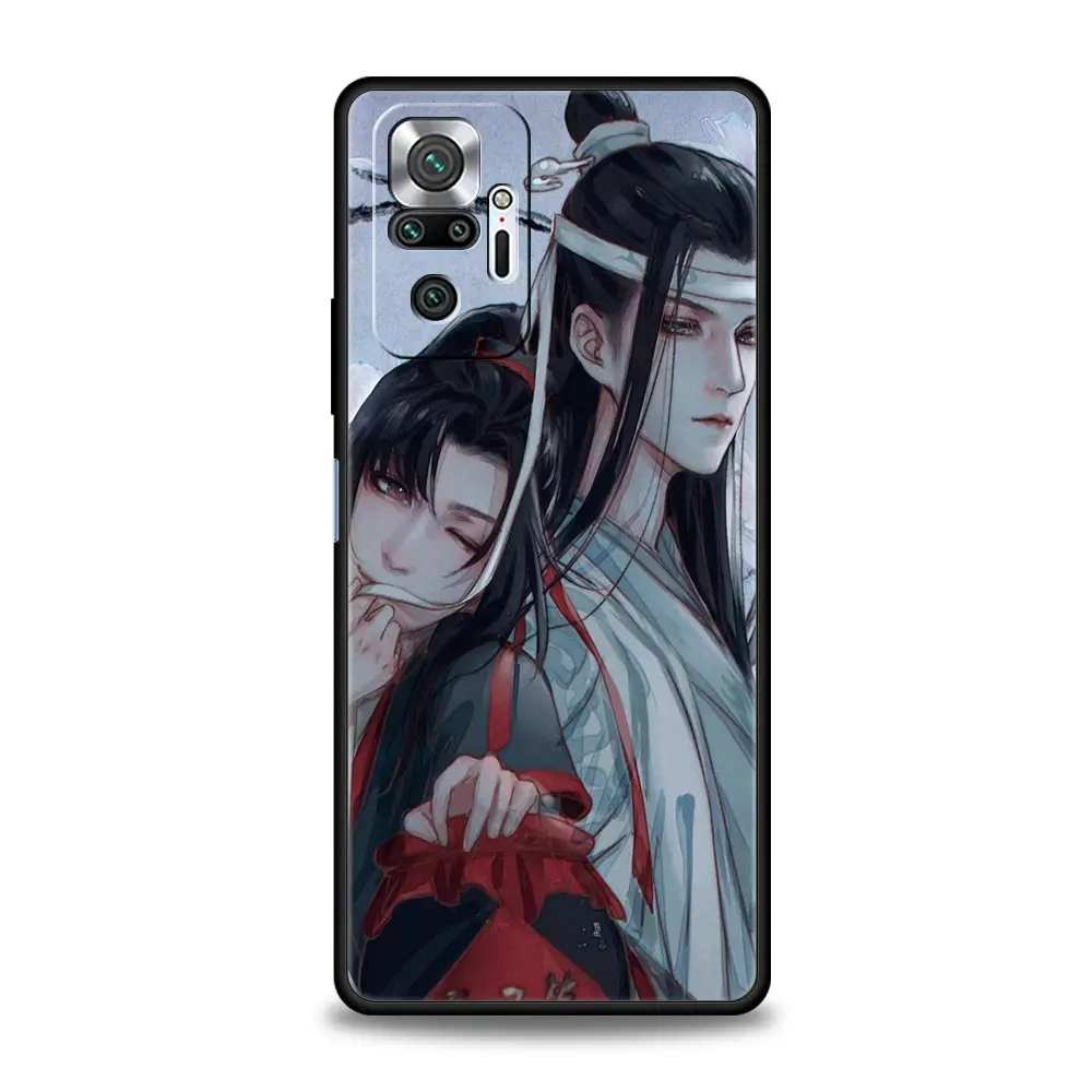 Soft Phone Case For Xiaomi Redmi Note 10 11 9 8 Pro 9S 7 8T 9T 9A 8A 9C K50 K40 Gaming Cover MDZS Anime Mo Dao Zu Shi Wei Wuxian