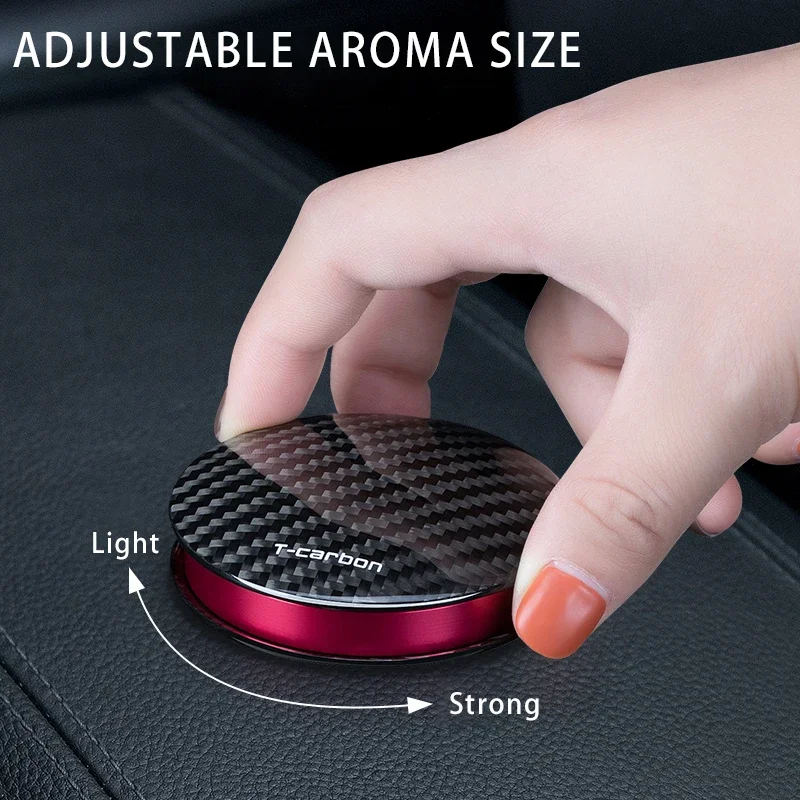 Car accessories Real Carbon fiber Perfume seat holder base Excellent interior decoration For All cars